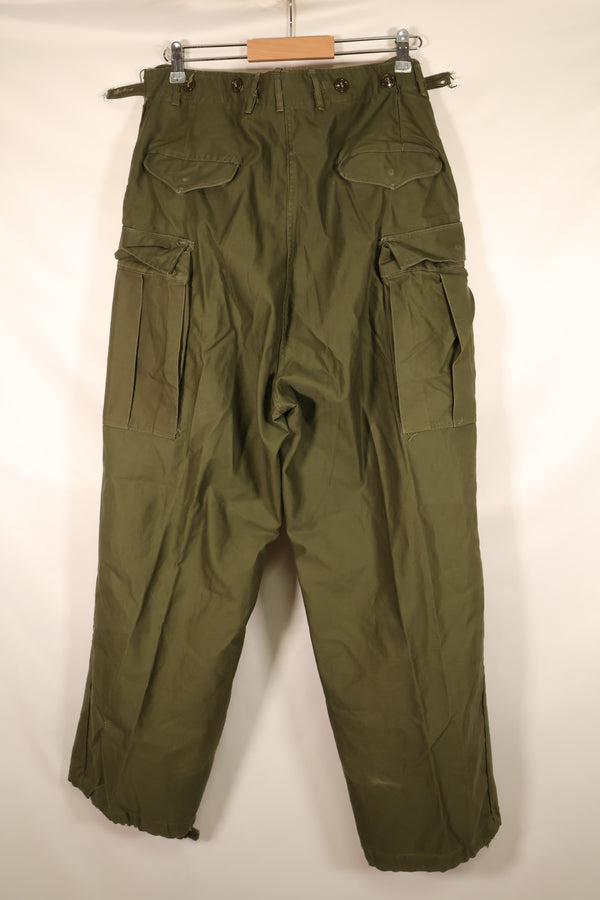 1952 Contract, M-L, U.S. Military, M-1951 Field Pants, M51 Pants, Used