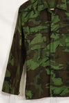1960年代　米軍アドバイザー　ARVN　BDQレンジャー　シャツ　リーフ迷彩シャツ　未使用品