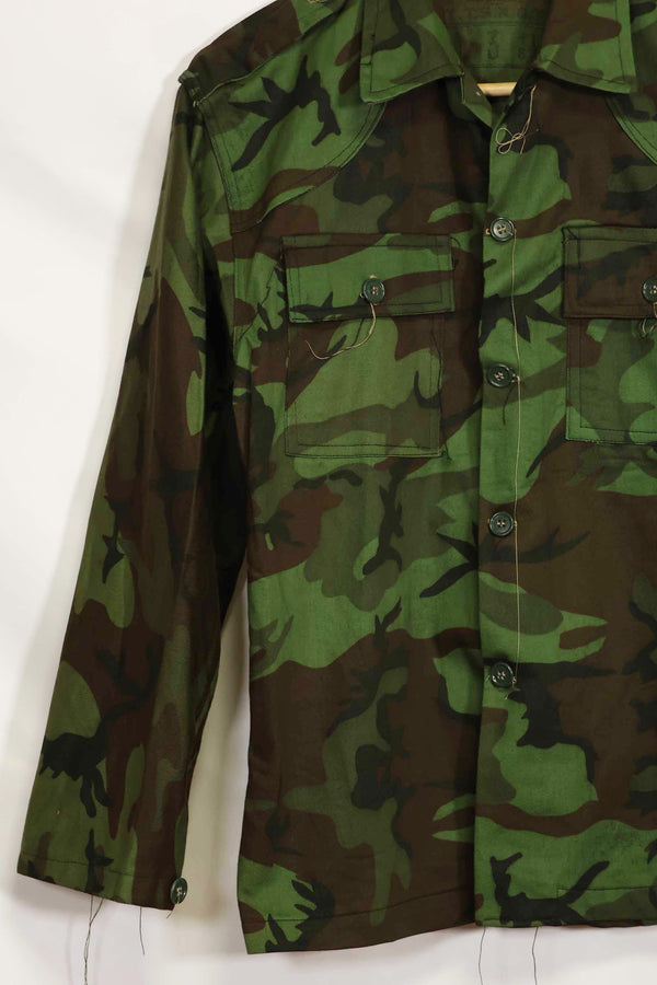 1960年代　米軍アドバイザー　ARVN　BDQレンジャー　シャツ　リーフ迷彩シャツ　未使用品