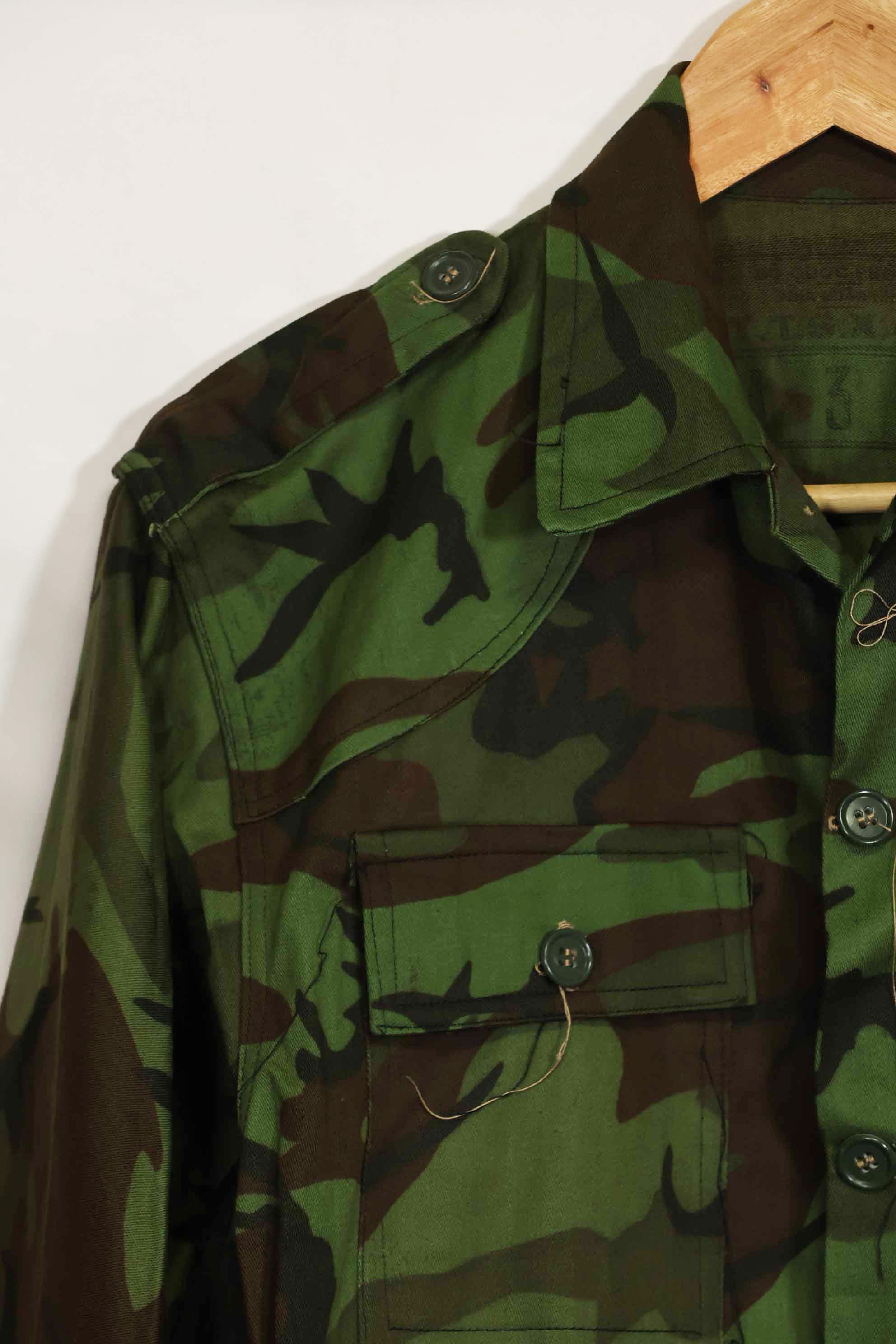 1960年代　米軍アドバイザー　ARVN　BDQレンジャー　シャツ　リーフ迷彩シャツ　未使用品