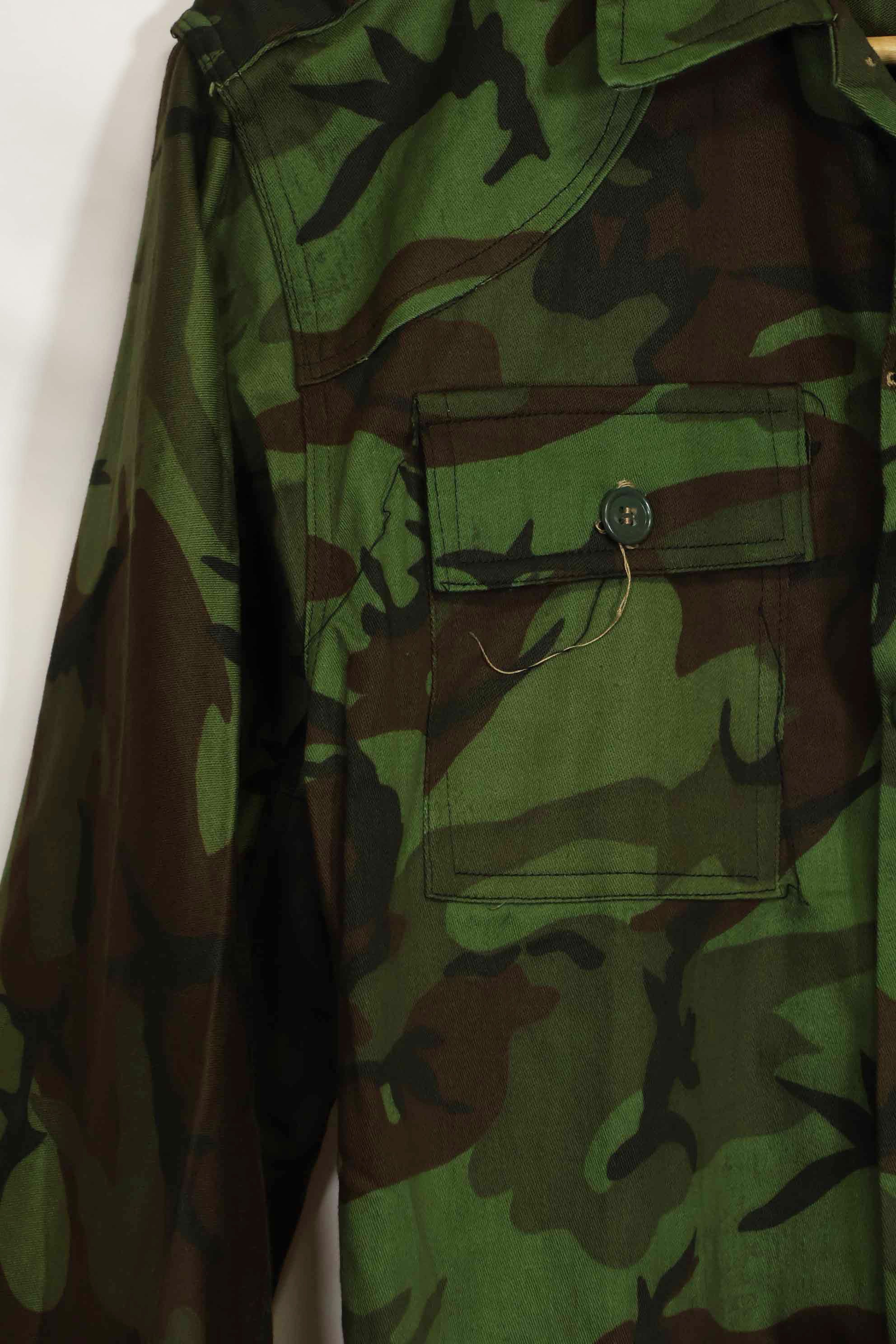 1960年代　米軍アドバイザー　ARVN　BDQレンジャー　シャツ　リーフ迷彩シャツ　未使用品