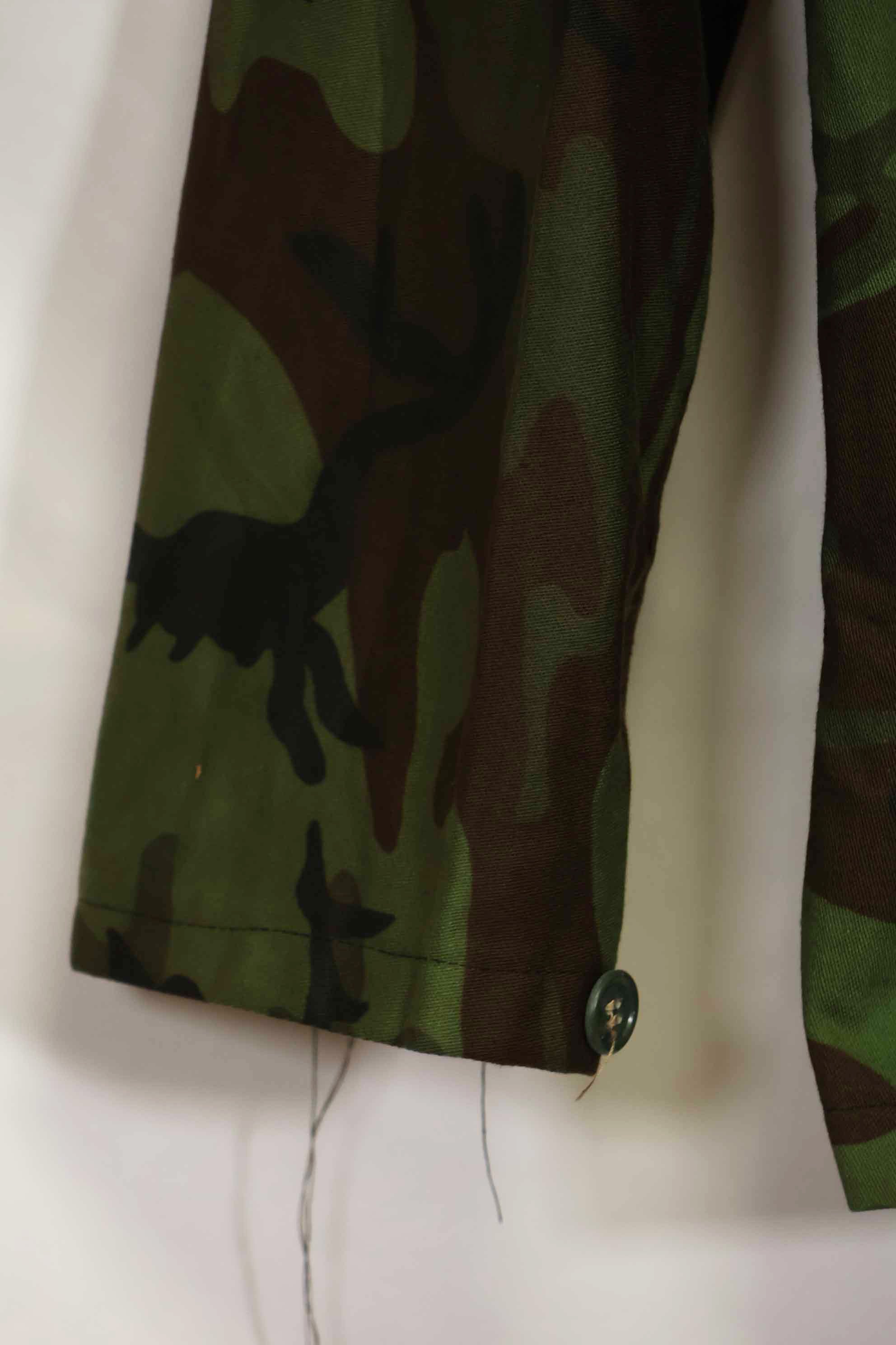 1960年代　米軍アドバイザー　ARVN　BDQレンジャー　シャツ　リーフ迷彩シャツ　未使用品