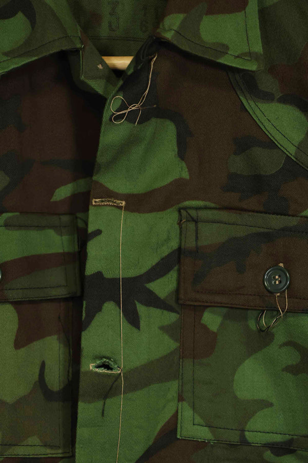 1960年代　米軍アドバイザー　ARVN　BDQレンジャー　シャツ　リーフ迷彩シャツ　未使用品
