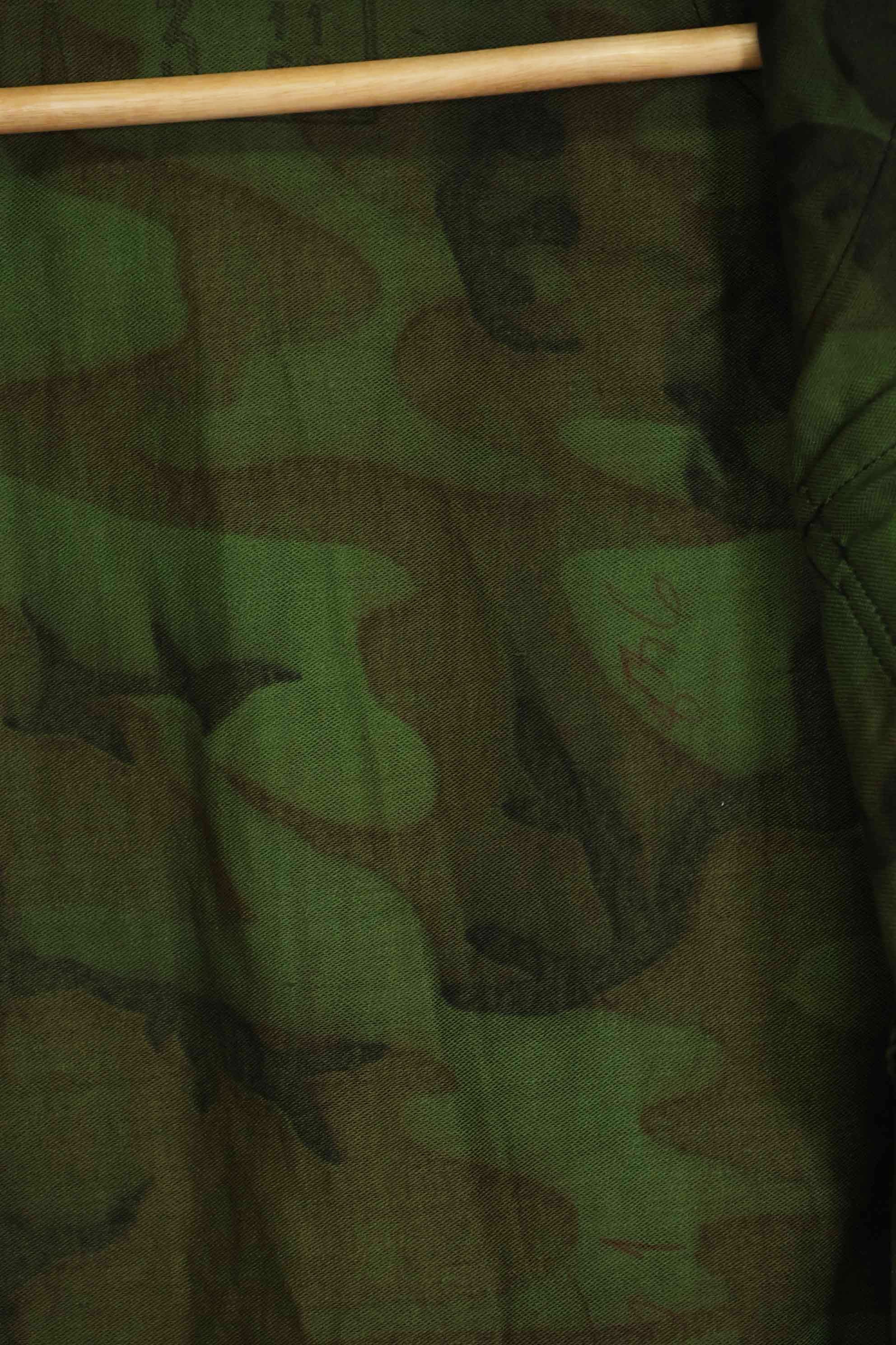 1960年代　米軍アドバイザー　ARVN　BDQレンジャー　シャツ　リーフ迷彩シャツ　未使用品