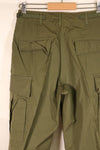 Late 1960s, S-R, U.S. Army, 4th Model Jungle Fatigue Pants, in good condition, almost unused