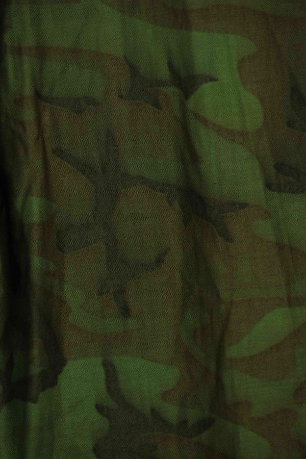 1960年代　米軍アドバイザー　ARVN　BDQレンジャー　シャツ　リーフ迷彩シャツ　未使用品