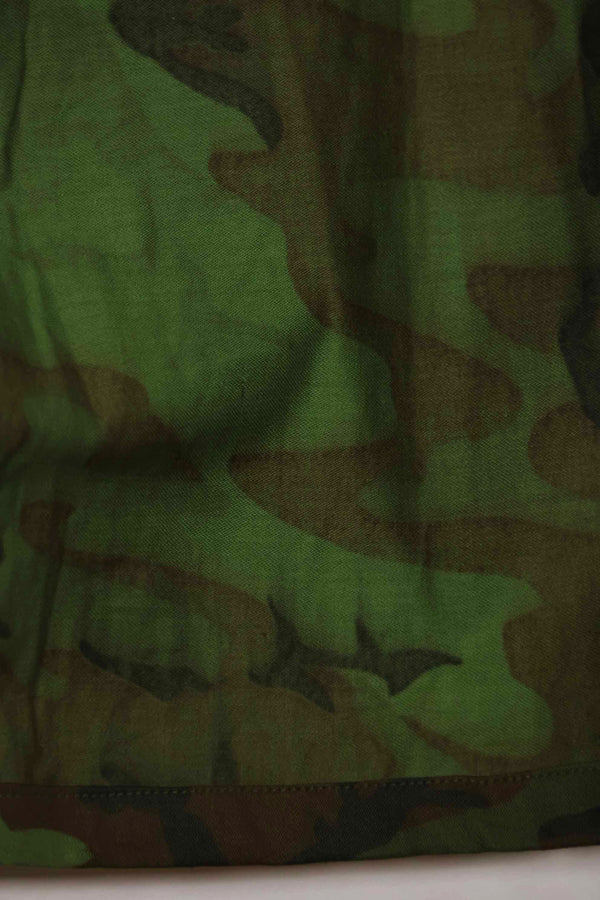 1960年代　米軍アドバイザー　ARVN　BDQレンジャー　シャツ　リーフ迷彩シャツ　未使用品