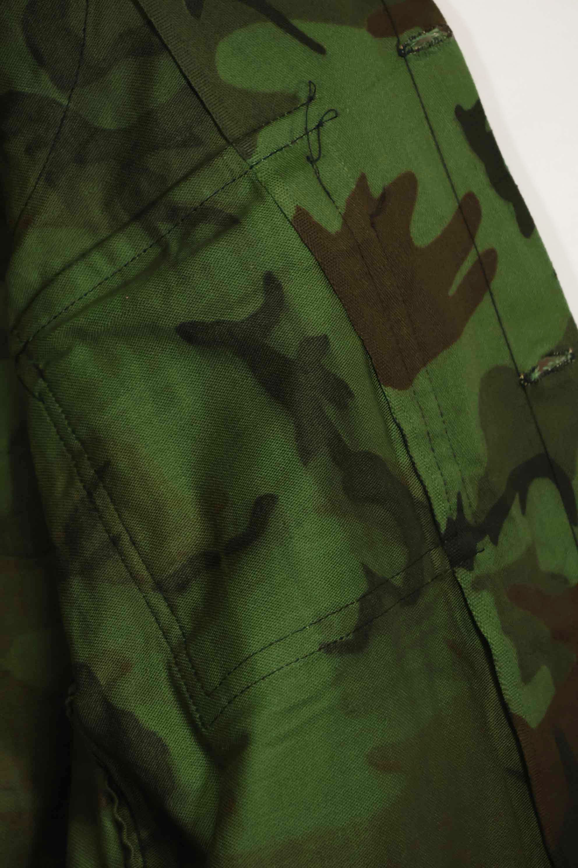 1960年代　米軍アドバイザー　ARVN　BDQレンジャー　シャツ　リーフ迷彩シャツ　未使用品