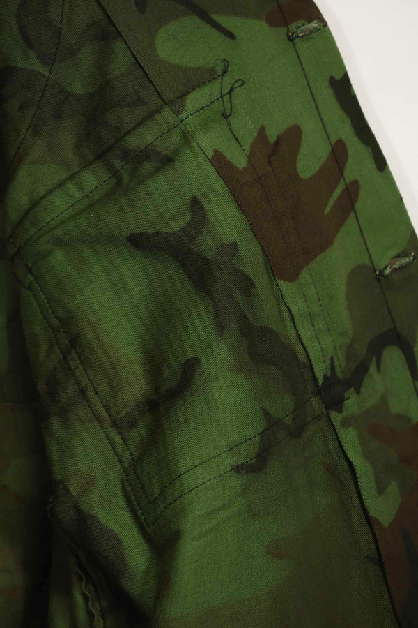 1960年代　米軍アドバイザー　ARVN　BDQレンジャー　シャツ　リーフ迷彩シャツ　未使用品