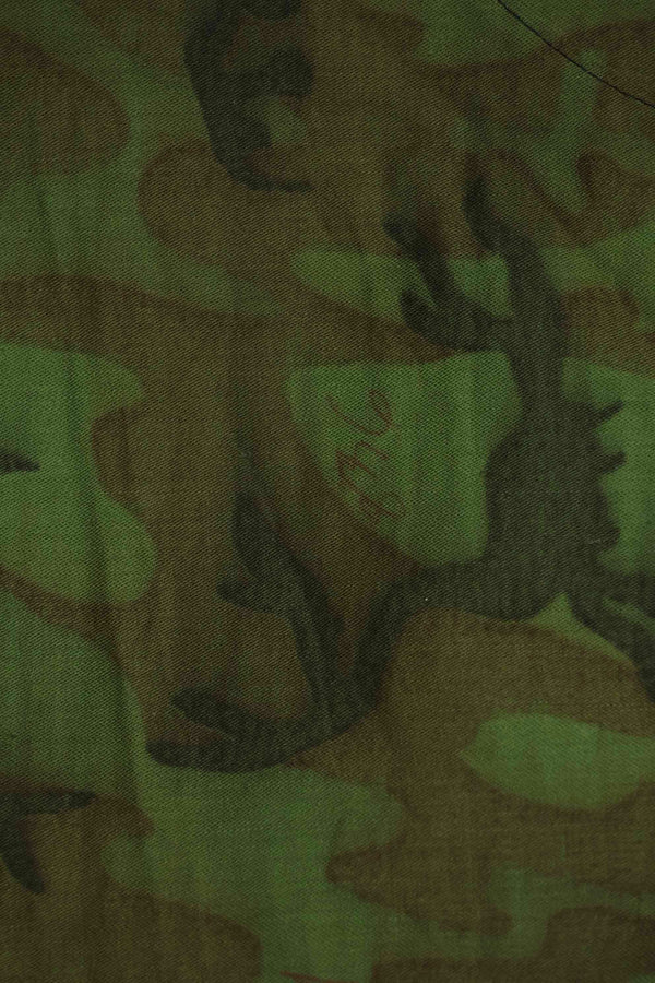 1960年代　米軍アドバイザー　ARVN　BDQレンジャー　シャツ　リーフ迷彩シャツ　未使用品