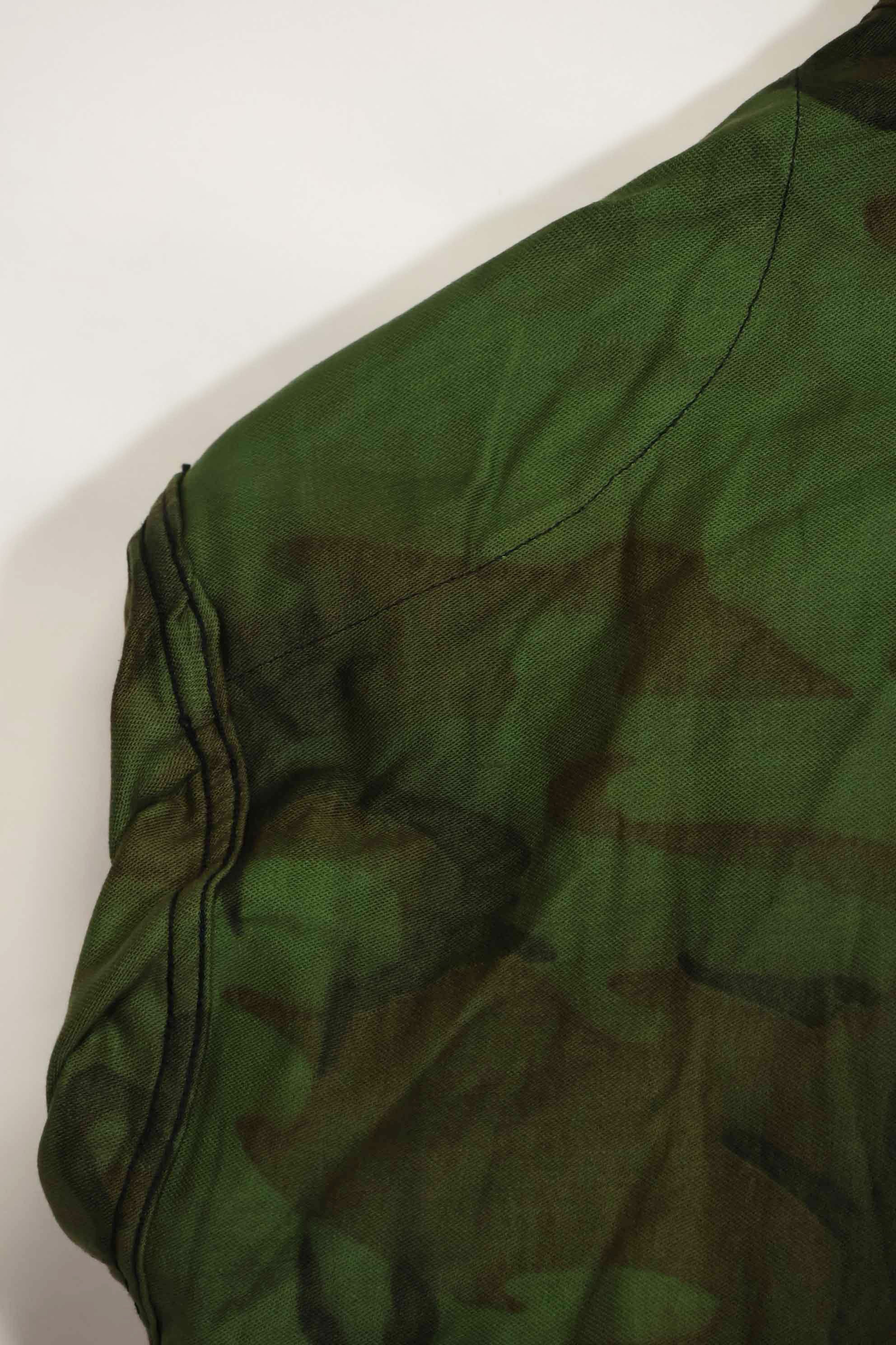 1960年代　米軍アドバイザー　ARVN　BDQレンジャー　シャツ　リーフ迷彩シャツ　未使用品