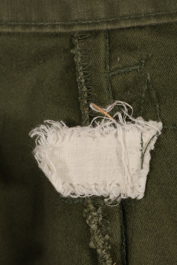 ล็อตยุค 1970 ขนาดประมาณ M-R M65 กางเกงสนาม สเปคสำหรับพื้นที่หนาว สินค้ามือสอง