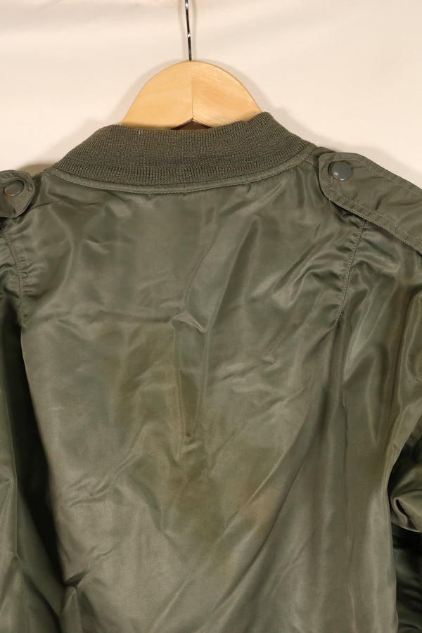 สัญญาปี 1960, ขนาด MEDIUM, กองทัพอากาศสหรัฐอเมริกา (USAF), แจ็กเก็ตบิน L-2B, พร้อมตราติดตัวต้นฉบับ, มือสอง