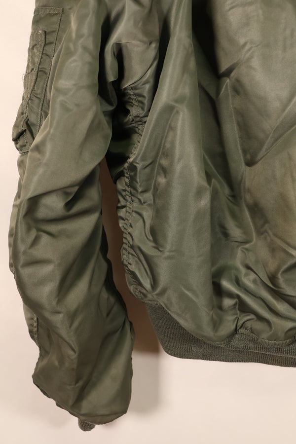 สัญญาปี 1960, ขนาด MEDIUM, กองทัพอากาศสหรัฐอเมริกา (USAF), แจ็กเก็ตบิน L-2B, พร้อมตราติดตัวต้นฉบับ, มือสอง