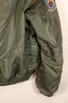 สัญญาปี 1960, ขนาด MEDIUM, กองทัพอากาศสหรัฐอเมริกา (USAF), แจ็กเก็ตบิน L-2B, พร้อมตราติดตัวต้นฉบับ, มือสอง