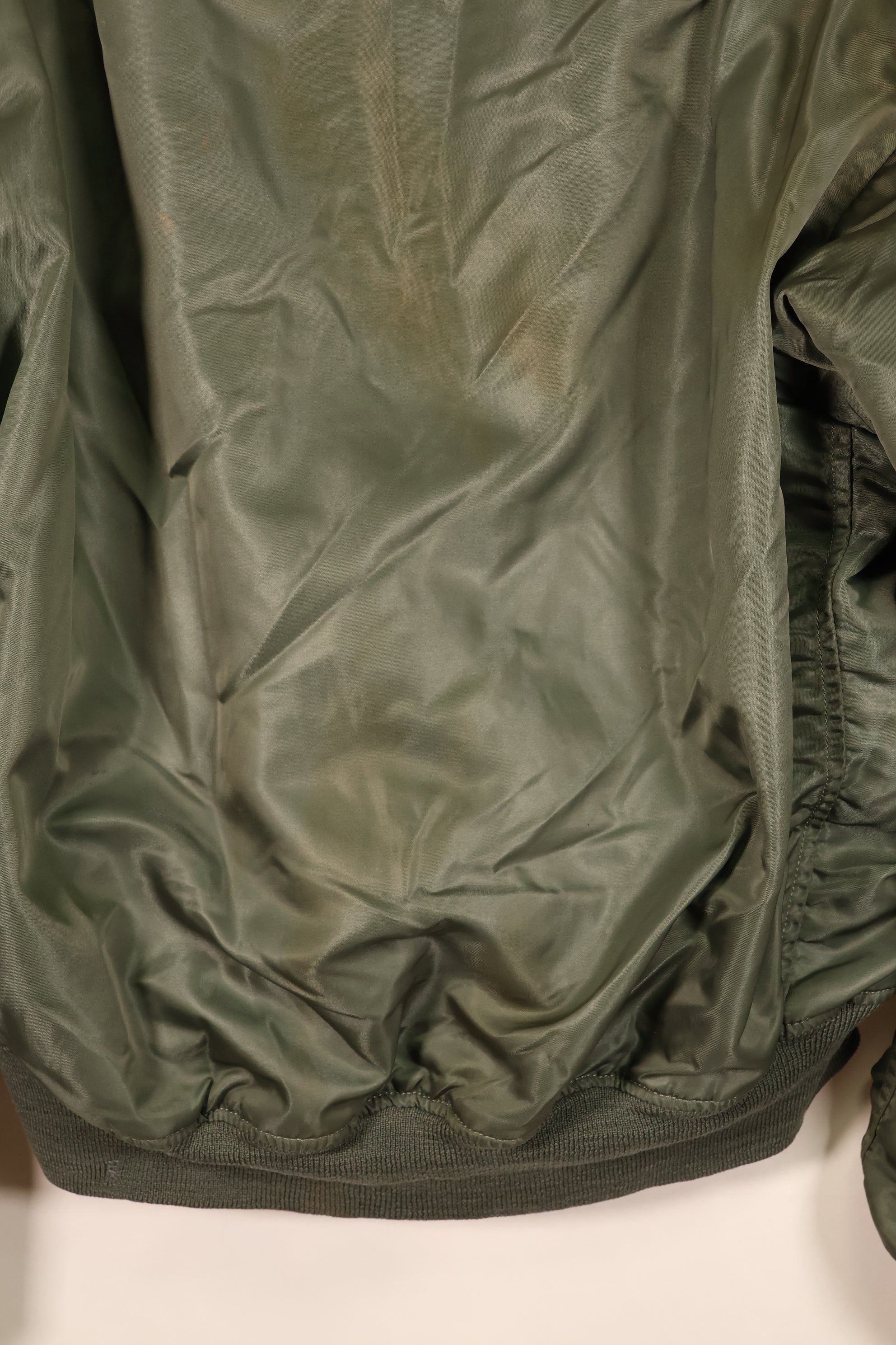 สัญญาปี 1960, ขนาด MEDIUM, กองทัพอากาศสหรัฐอเมริกา (USAF), แจ็กเก็ตบิน L-2B, พร้อมตราติดตัวต้นฉบับ, มือสอง