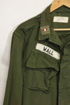 1965〜66年頃　2nd Model ジャングルファティーグ　ジャケット　S-L　パッチ付き　中古品