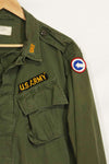 1965〜66年頃　2nd Model ジャングルファティーグ　ジャケット　S-L　パッチ付き　中古品