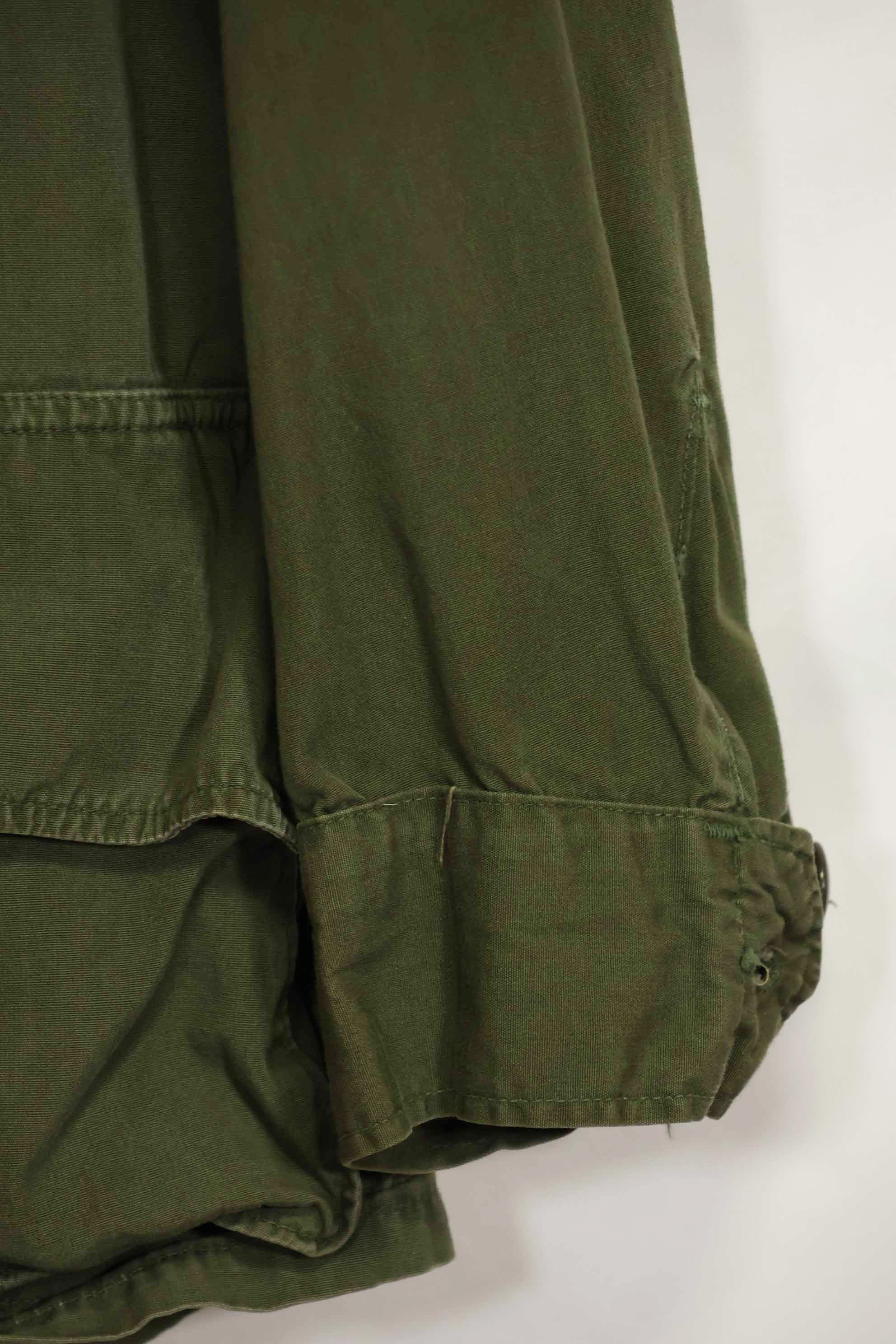 1965〜66年頃　2nd Model ジャングルファティーグ　ジャケット　S-L　パッチ付き　中古品
