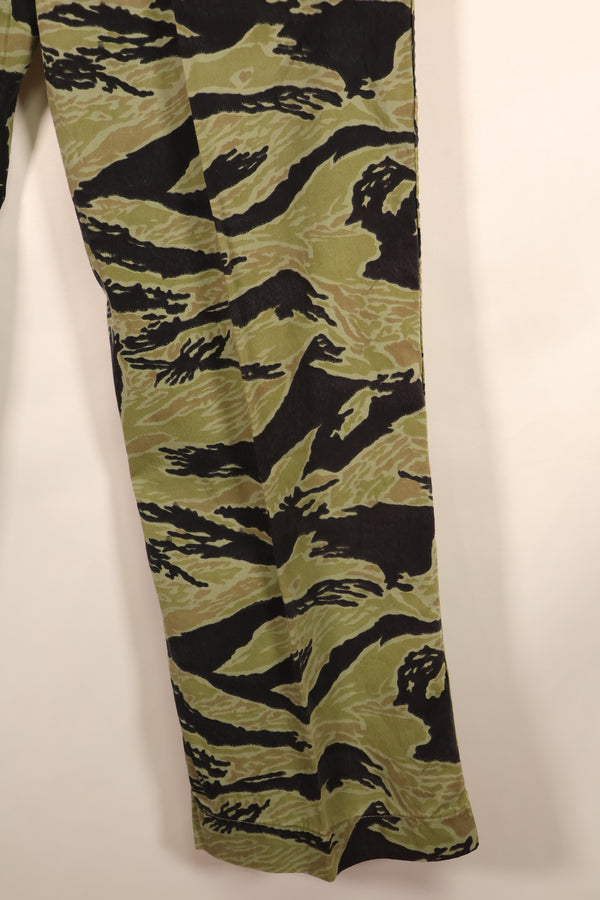 1970, Estimated Size S–M, U.S. Navy Military Advisory Group, Advisor, VNMC 4th Tiger Stripe Set, Used