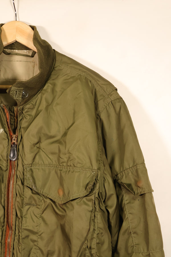 1970s—Estimated Size 44 or LARGE—U.S. Navy WEP Jacket—G-8 Flight Jacket—Used