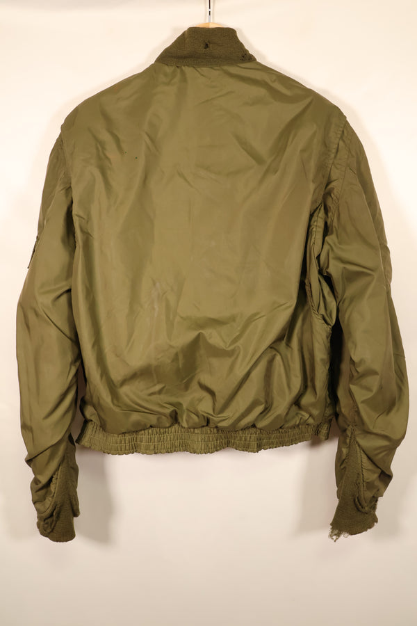 1970s—Estimated Size 44 or LARGE—U.S. Navy WEP Jacket—G-8 Flight Jacket—Used