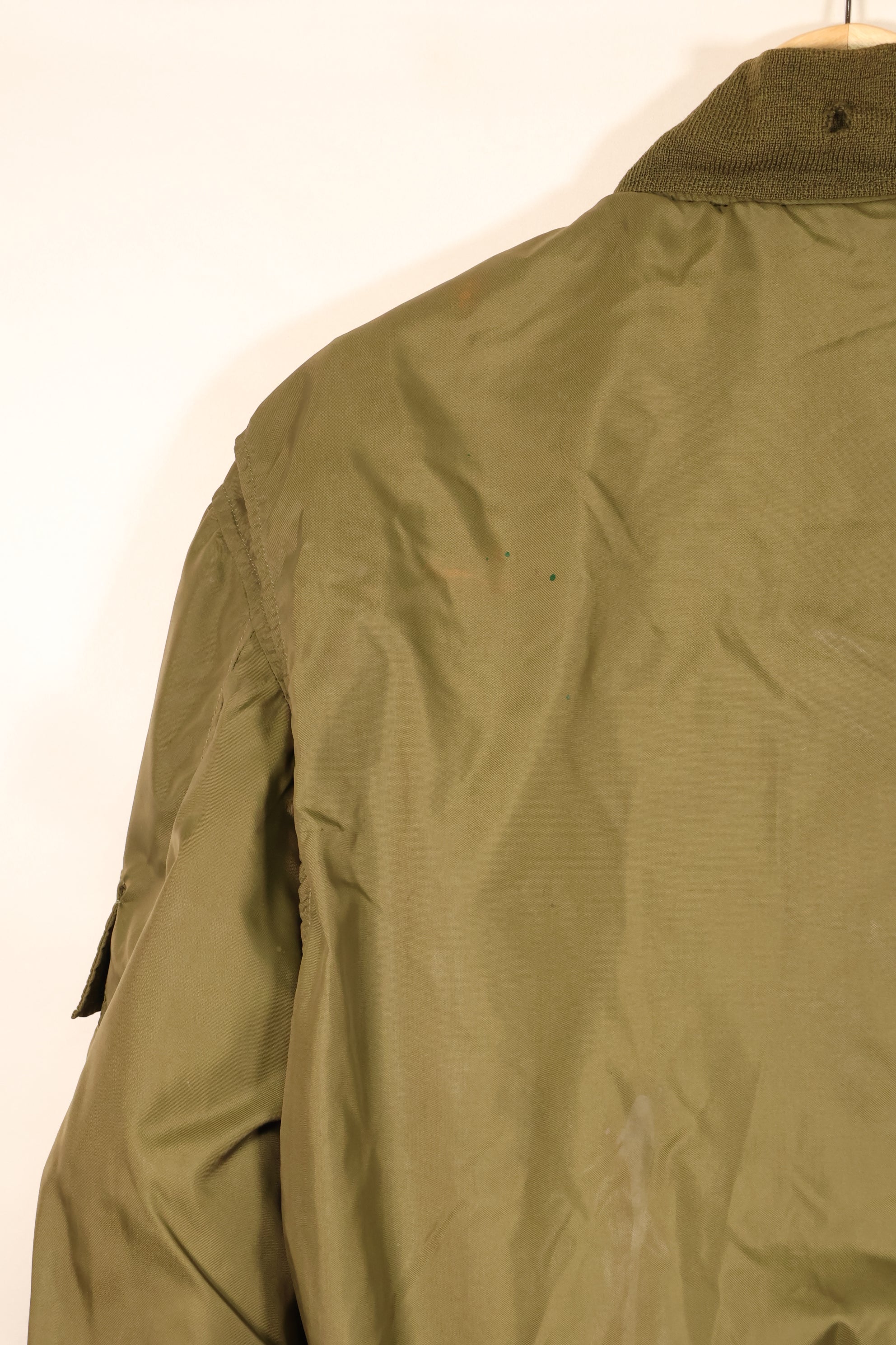 1970s—Estimated Size 44 or LARGE—U.S. Navy WEP Jacket—G-8 Flight Jacket—Used