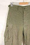 1964 Contract S-L 1st Model Jungle Fatigue Pants CRC Release Faded Used