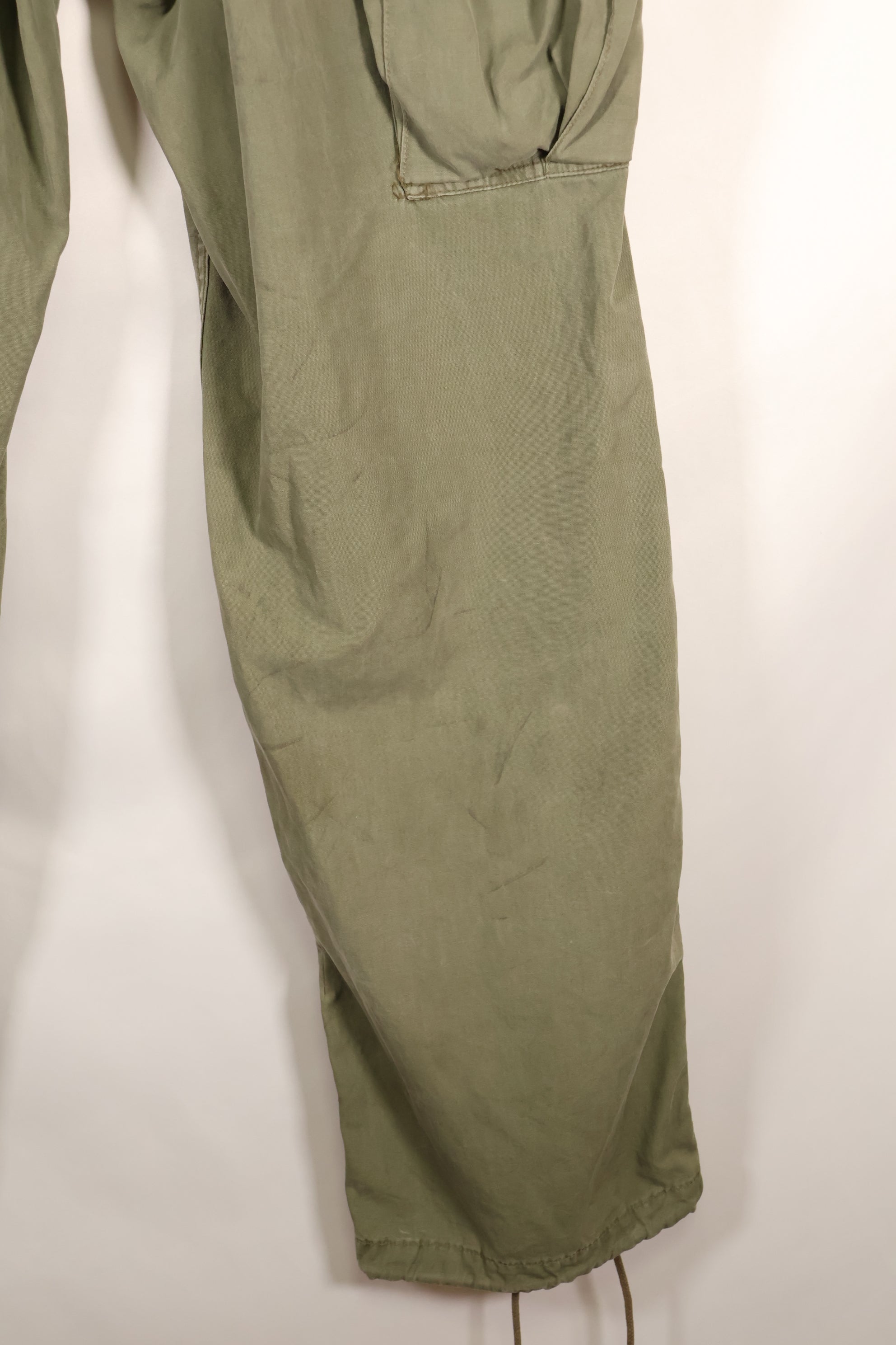 1964 Contract S-L 1st Model Jungle Fatigue Pants CRC Release Faded Used