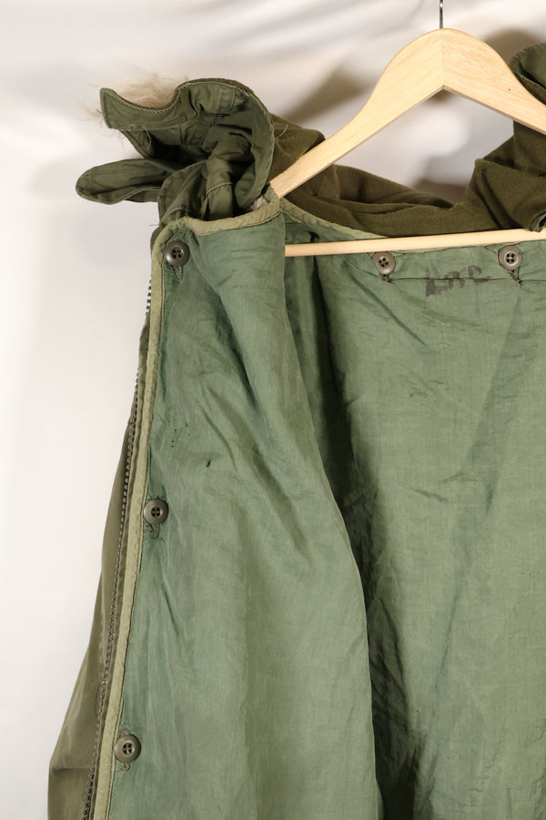 ชุดเสื้อฮู้ด LARGE M65 สไตล์ผสมยุคต่าง ๆ พร้อมซับใน M51 มือสอง สภาพ B