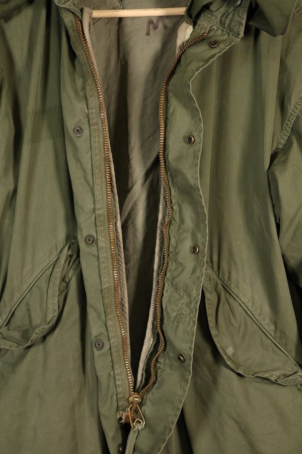 Year Mix 1972 Contract Shell M-R M65 Field Parka Set M51 with Liner Used C
