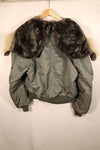 แจ็กเก็ตบิน N2-B ขนาด EX-LARGE ของกองทัพอากาศสหรัฐฯ (USAF) จากทศวรรษ 1950 – สภาพดี – มือสอง