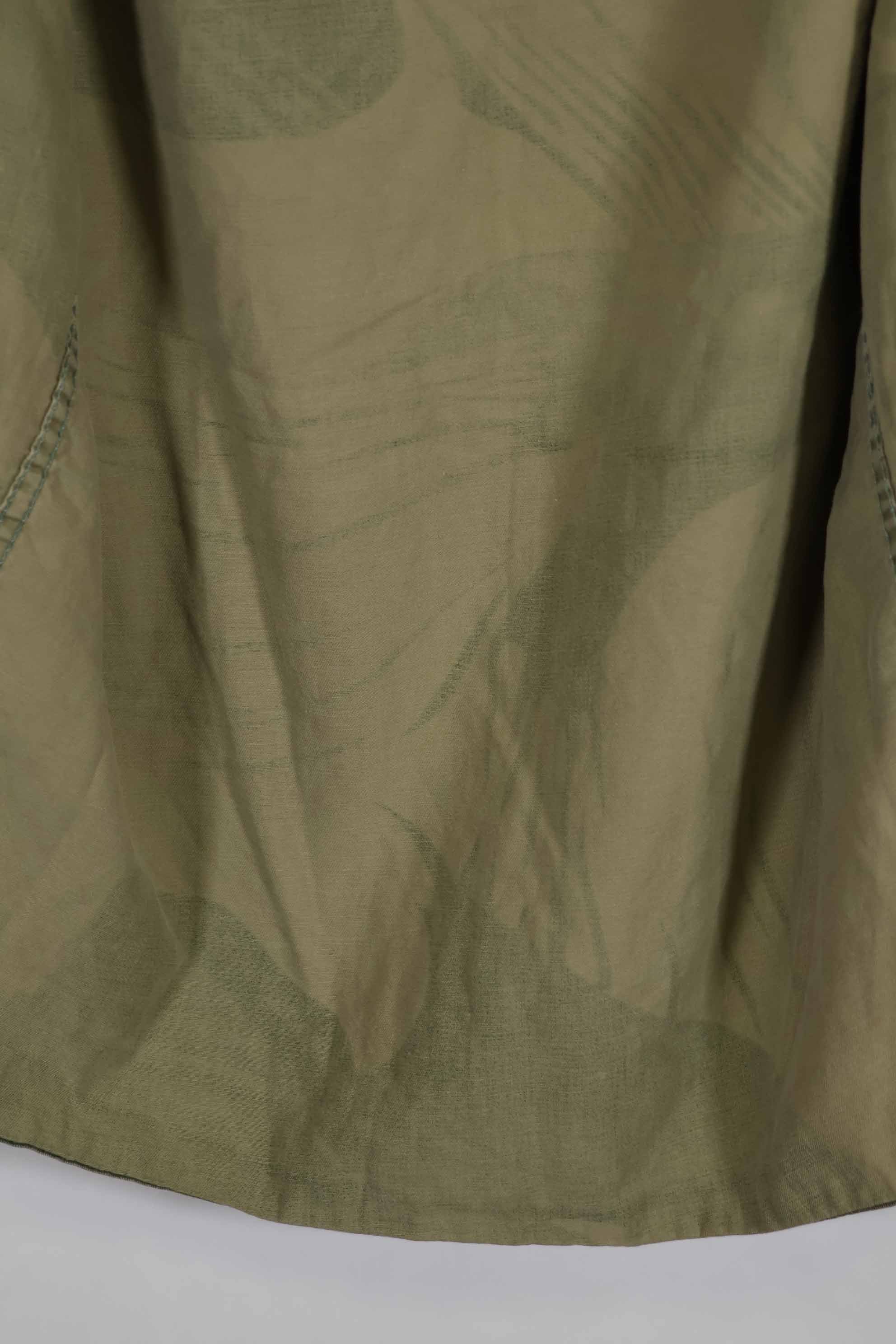 เสื้อเชิ้ตลายพรางโรเดเซียนแท้ของกองทัพโรเดเซียน กระดุมหาย มือสอง