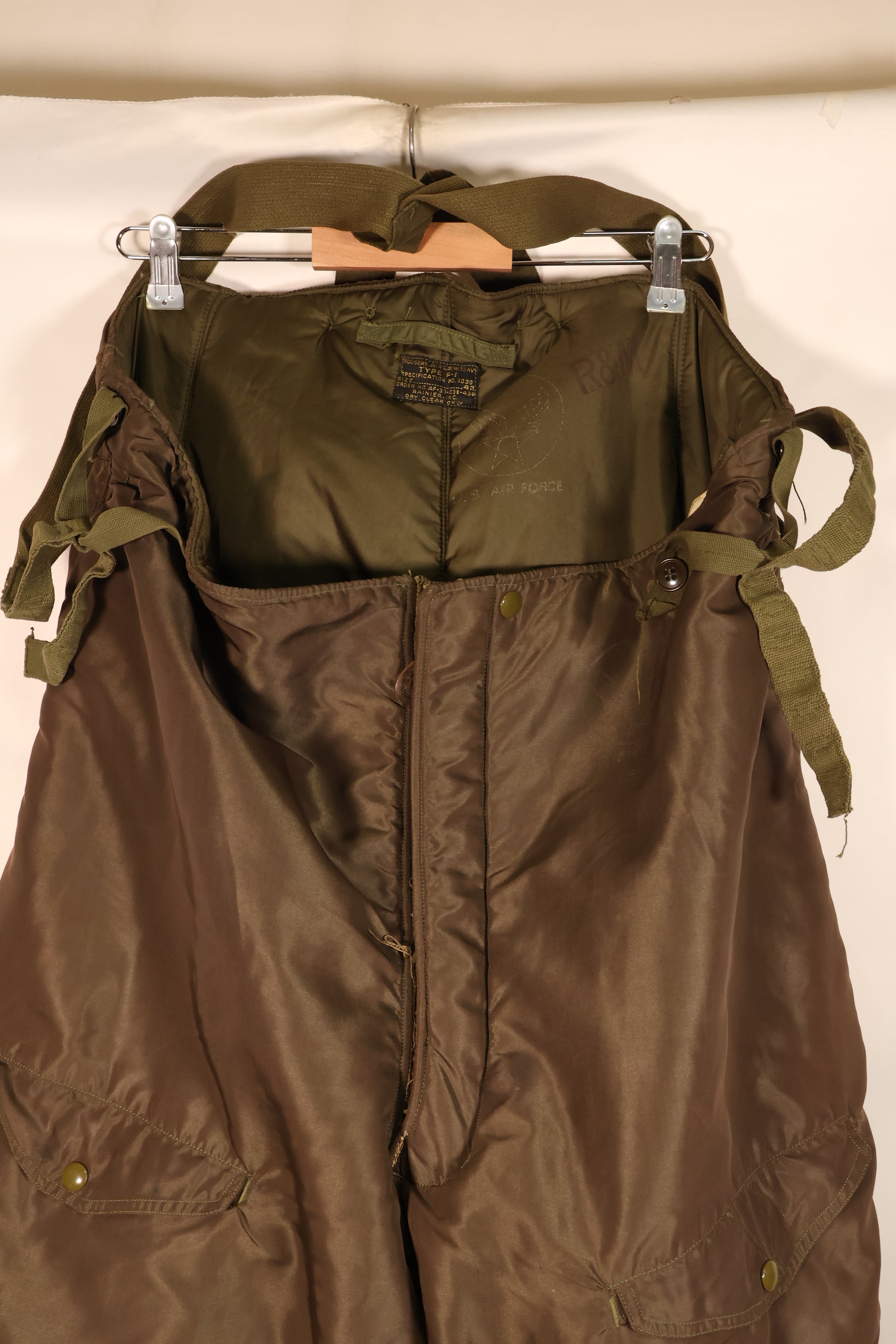 Late 1940s–Early 1950s, Size 42, U.S. Air Force (USAF), TYPE F-1 Flight Pants, Used
