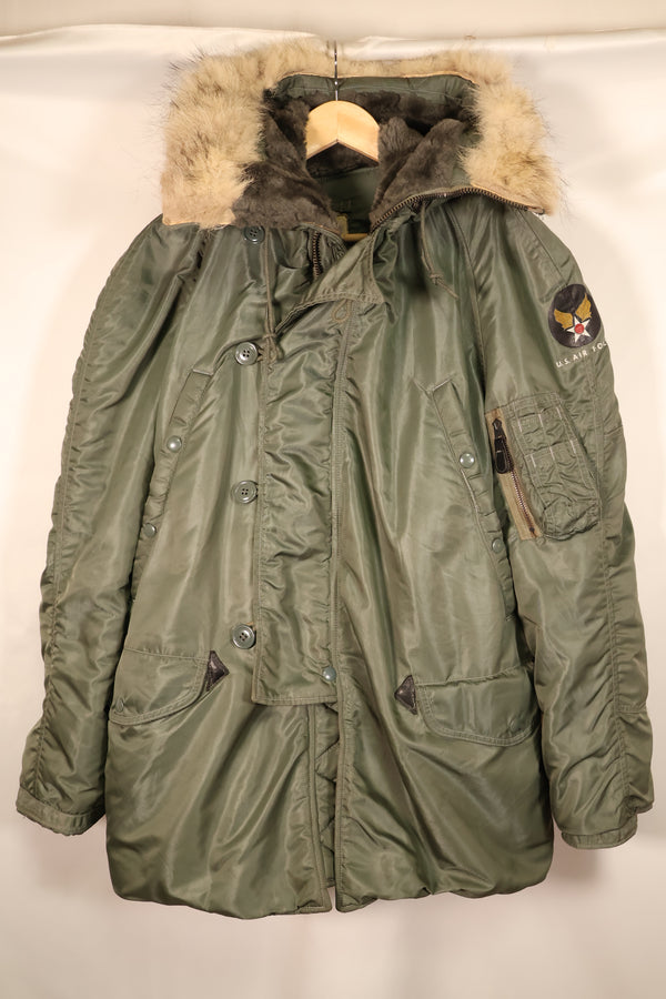 1962 Contract, MEDIUM, U.S. Air Force (USAF), N3-B Flight Jacket, Used