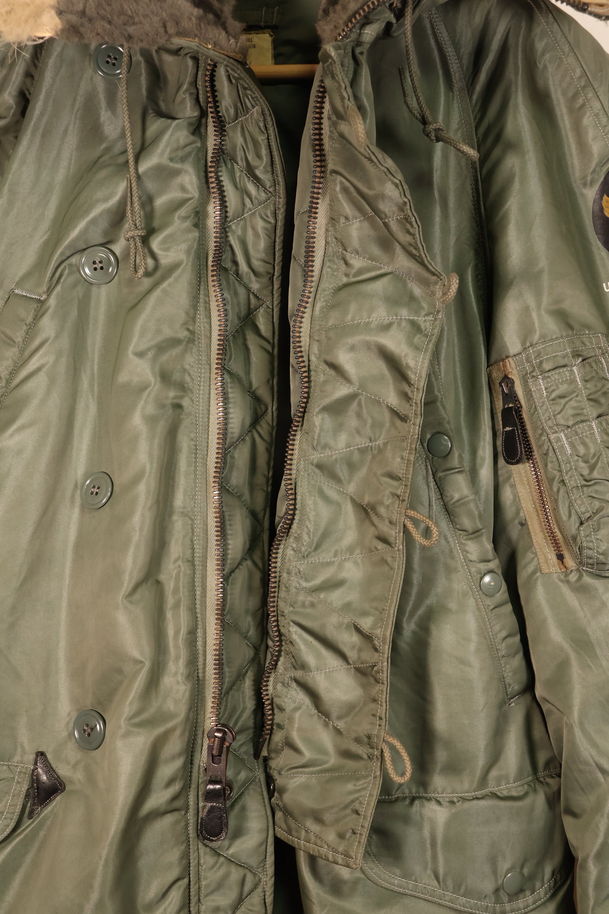 1962 Contract, MEDIUM, U.S. Air Force (USAF), N3-B Flight Jacket, Used