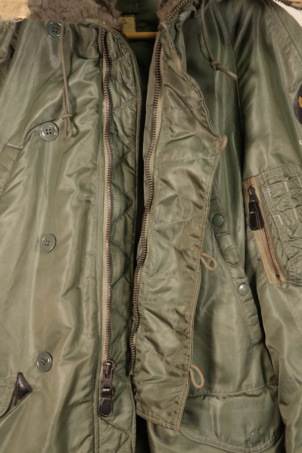 1962 Contract, MEDIUM, U.S. Air Force (USAF), N3-B Flight Jacket, Used