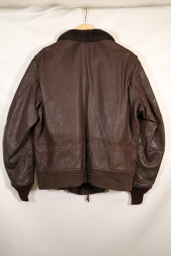 1971 Contract Size 42 US Navy G-1 Flight Jacket Intermediates Used