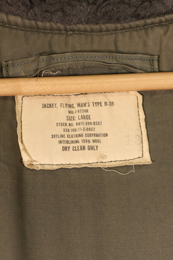 สัญญาปี 1971, ขนาดใหญ่, กองทัพอากาศสหรัฐฯ (USAF), แจ็กเก็ตบิน N3-B, มือสอง