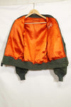 1970年契約　アメリカ空軍　L2-B　ライトゾーン　フライトジャケット　刺繍ネーム入　中古品