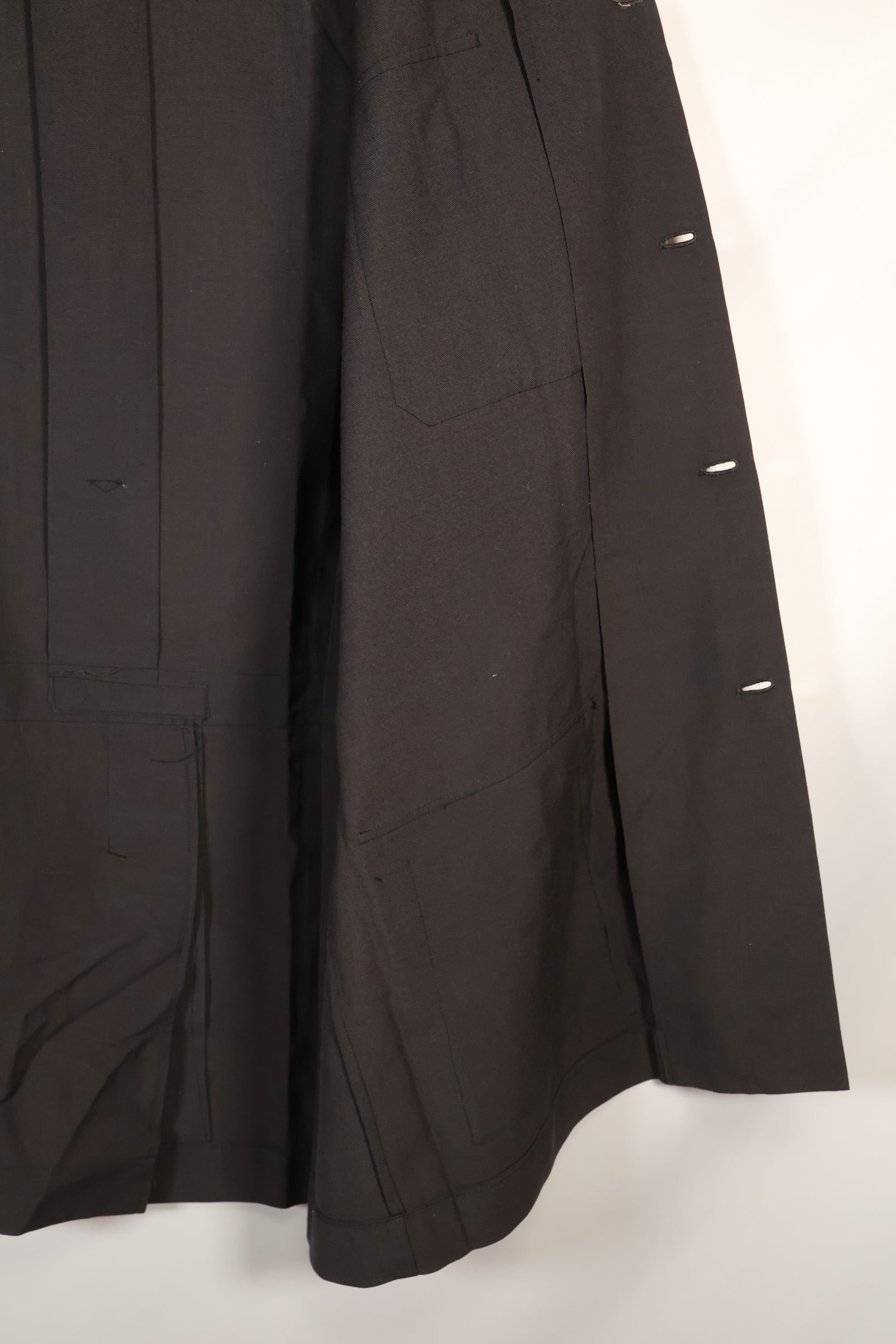 1960s Saigon Taylor Made Black Safari Jacket Pants Set