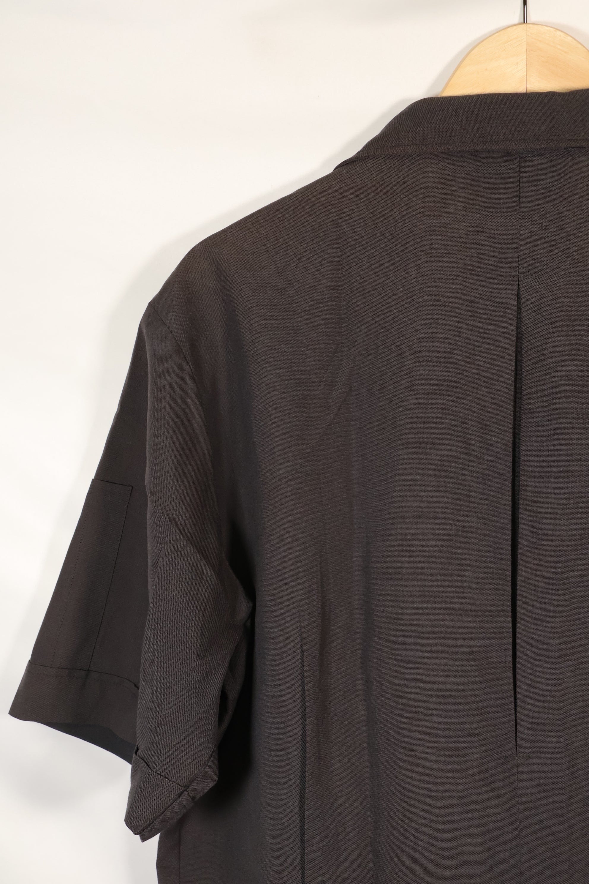 1960s Saigon Taylor Made Black Safari Jacket Pants Set