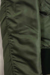 1960 Contract USAF eclectic L2-B 17th Air Force light zone flight jacket, used.