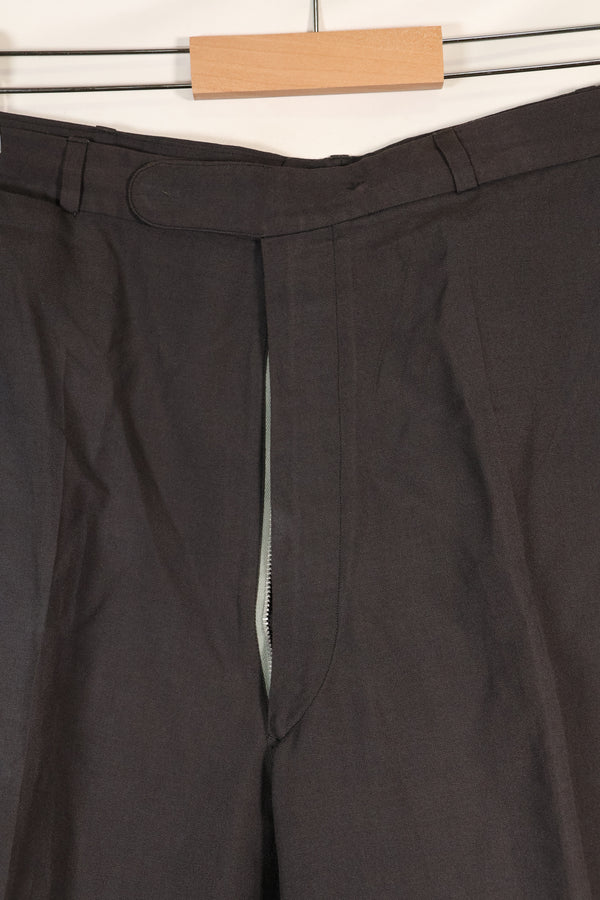 1960s Saigon Taylor Made Black Safari Jacket Pants Set