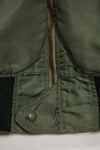 1960 Contract USAF eclectic L2-B 17th Air Force light zone flight jacket, used.