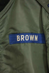 1960 Contract USAF eclectic L2-B 17th Air Force light zone flight jacket, used.