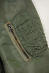 1960 Contract USAF eclectic L2-B 17th Air Force light zone flight jacket, used.