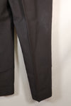 1960s Saigon Taylor Made Black Safari Jacket Pants Set