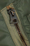1960 Contract USAF eclectic L2-B 17th Air Force light zone flight jacket, used.