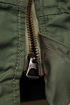 1960 Contract USAF eclectic L2-B 17th Air Force light zone flight jacket, used.